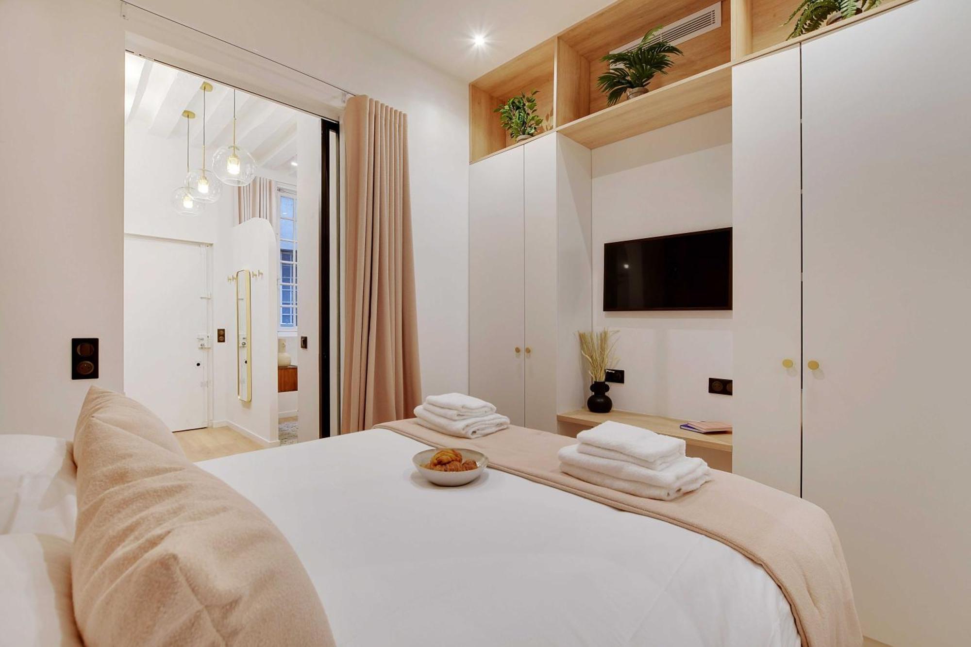 Charming Apartment - 1Br-4P - Ac - Marais Párizs Kültér fotó